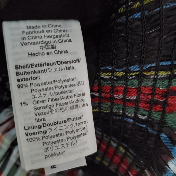 NEW J. Crew Stewart Gilded Tartan Mock Neck Top - Picture 6 of 11